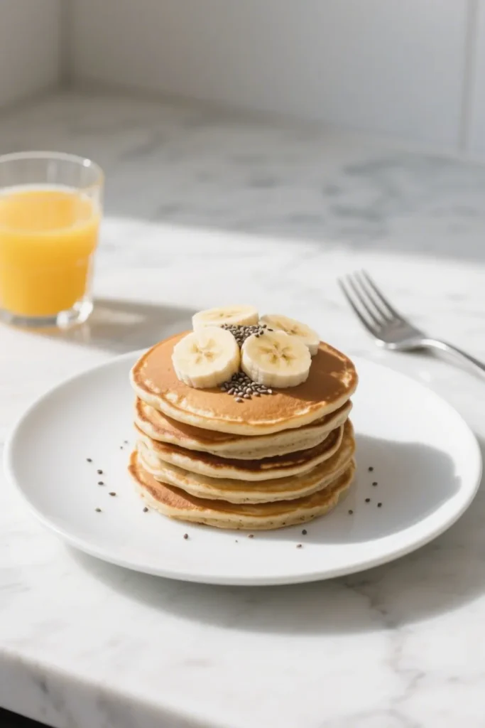 Healthy Whole Wheat Wheat Germ Pancakes 1