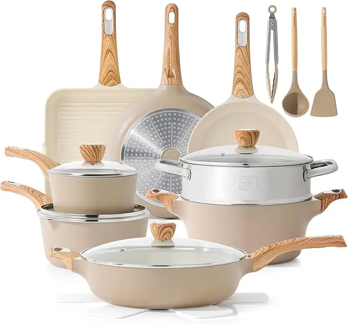 SENSARTE Ceramic Cookware