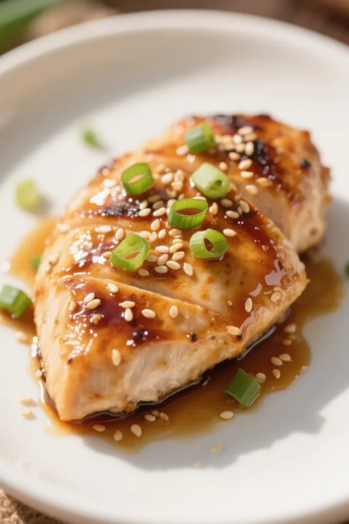 Sesame Ginger Grilled Chicken 1